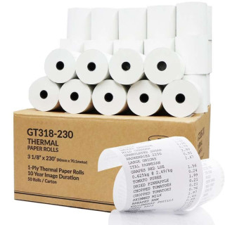 Cash Van Thermal Paper Roll - Size: 8cm*15m