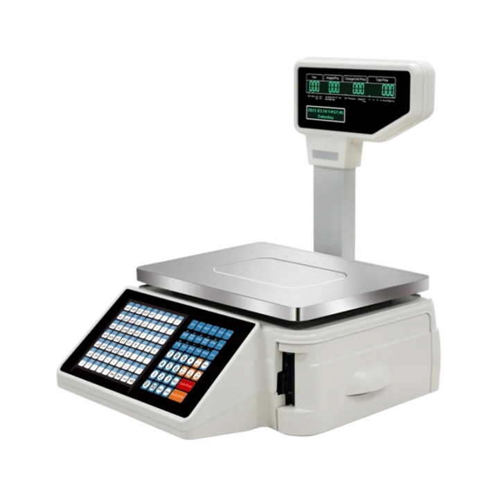 NVK TM-A20B Electronic Barcode Label Printing Scales