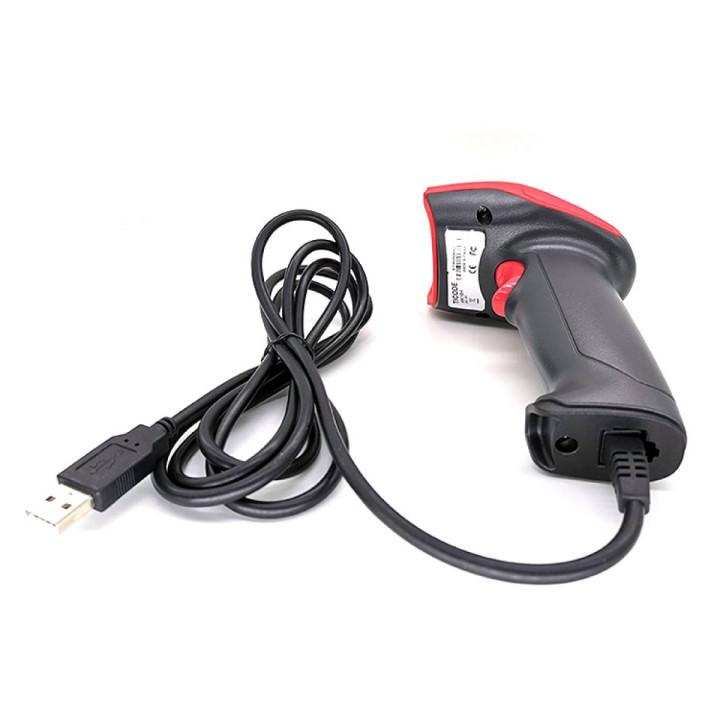 Ricode TiCODE AK17 Wired 1D 2D QR-Code Gun Scanner