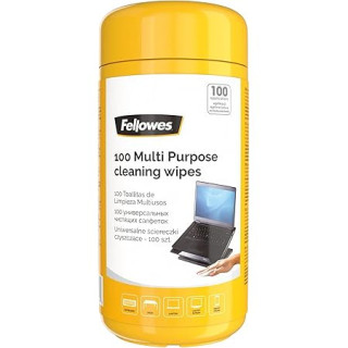 Fellowes 100 Screen Cleaning Wipes