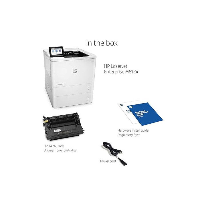 HP Laserjet Enterprise M612 Monochrome Printer