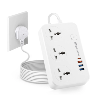 HAING HI-UK304U 20W Fast Charger Power Strip