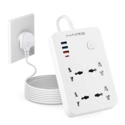 HAING HI-UK404U 20W Fast Charger Power Strip