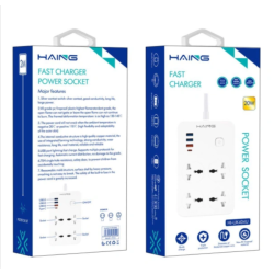 HAING HI-UK404U 20W Fast Charger Power Strip