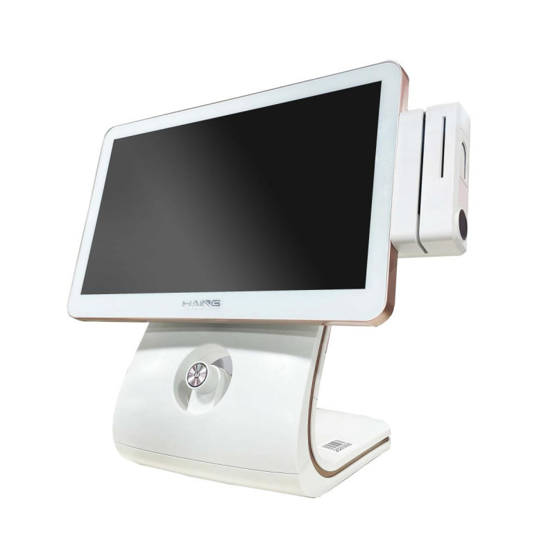 HAING 996S I5/8G/256G 4th Gen 15.6" POS Point of Sale Terminal Screen -White